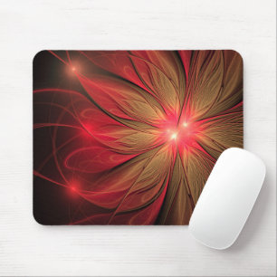 Red Fansy fractal Blommor Musmatta