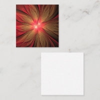 Red Fansy fractal Blommor
