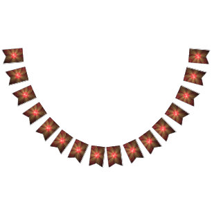 Red Fansy fractal Blommor Vimplar