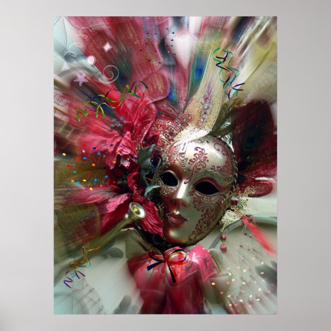 Red Fantasy Angel Poster (Framsidan)