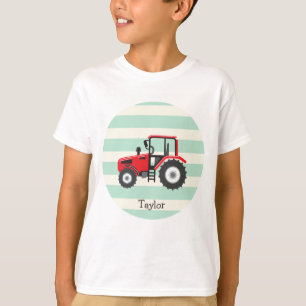 Red Farm Tractor T-shirt