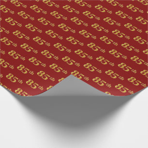 Red, Faux Guld 85:e (85:e) händelsen Presentpapper