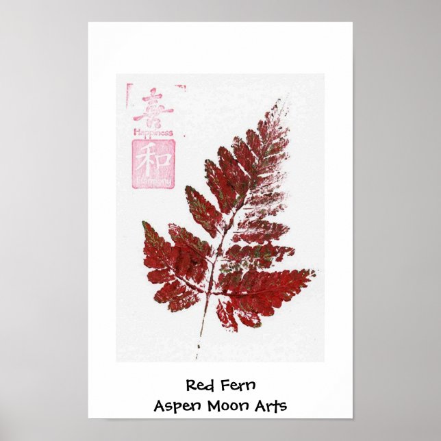 Red Fern Poster (Framsidan)