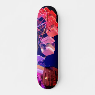 Red Ferris-hjul Mini Skateboard Bräda 18,5 Cm