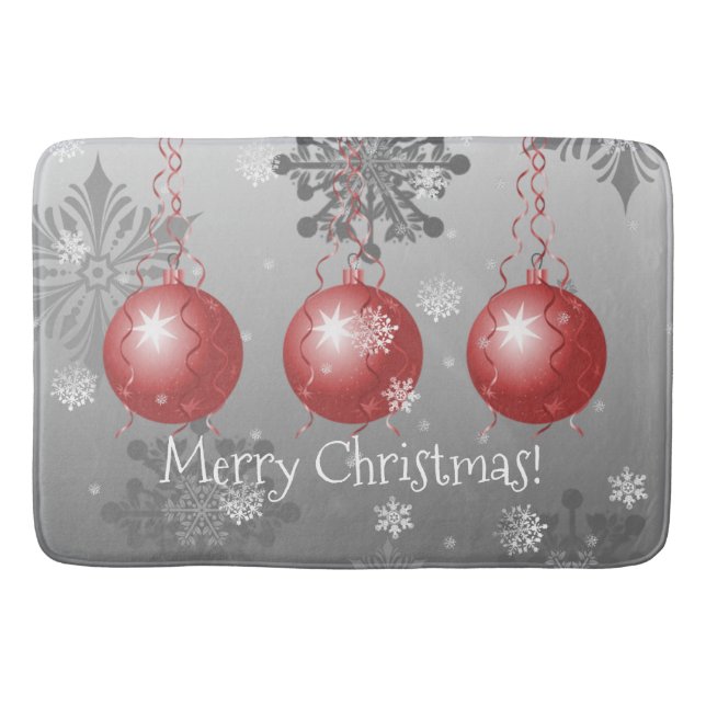 Red Finare jul Ornament Bath Mat Badrumsmatta (Framsidan)
