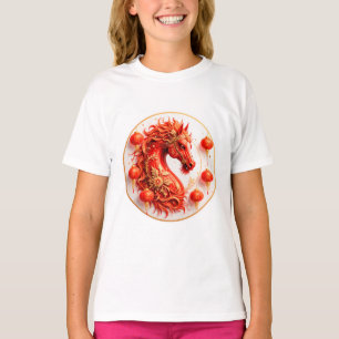 Red Fire Horse - 2026 nyårsdesign i Firande T Shirt