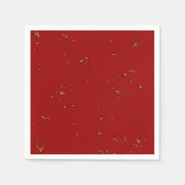 Red Fire Sparks överlägg fotot Pappersservett