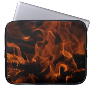 Red fire tapet laptop fodral