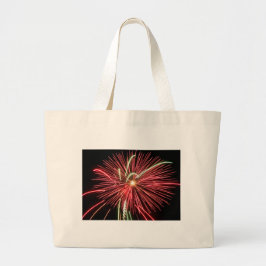 Red Fireworks Jumbo Tygkasse