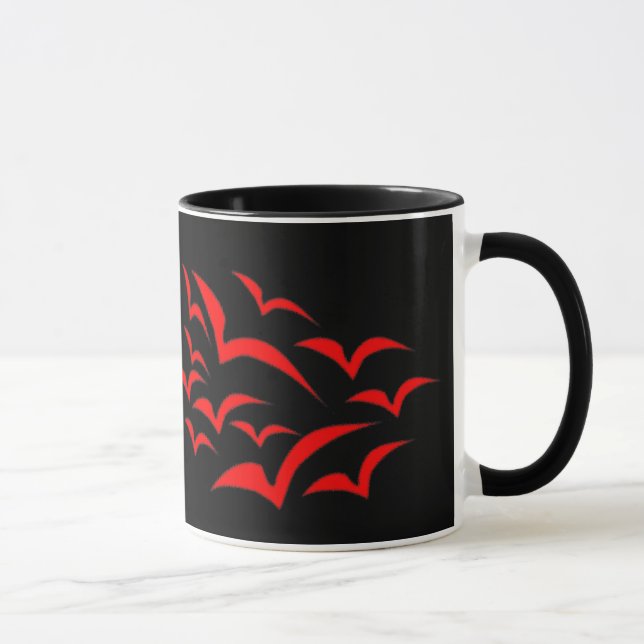 Red Fladdermus Cloud Mugg (Höger)