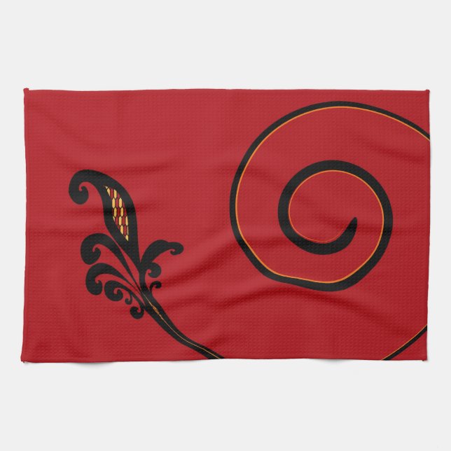 Red Flair Kitchen Towel Kökshandduk (Horisontell)