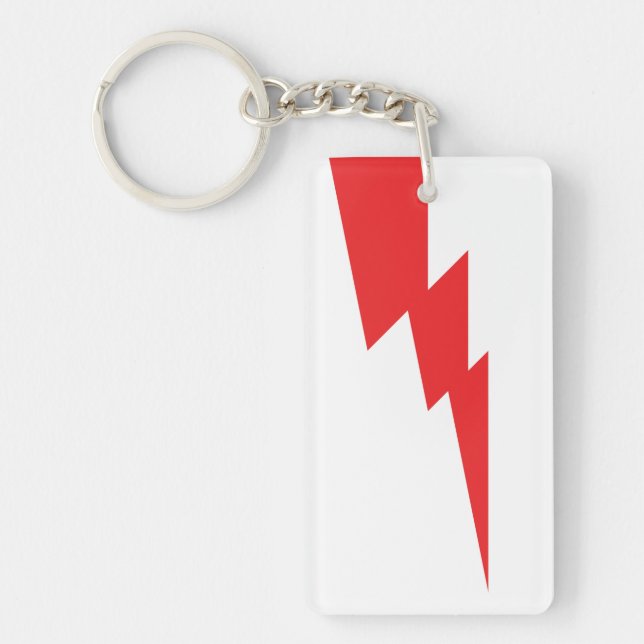 Red Flash Lightning Bolt (Framsidan)