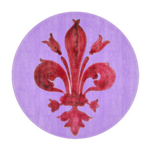 RED FLEUR DE LISE