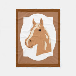 Red Flight the Lycklig Horse Fleecefilt