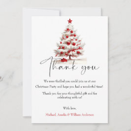 Red Floral Christmas Wreath – Elegant Holiday Tack Kort