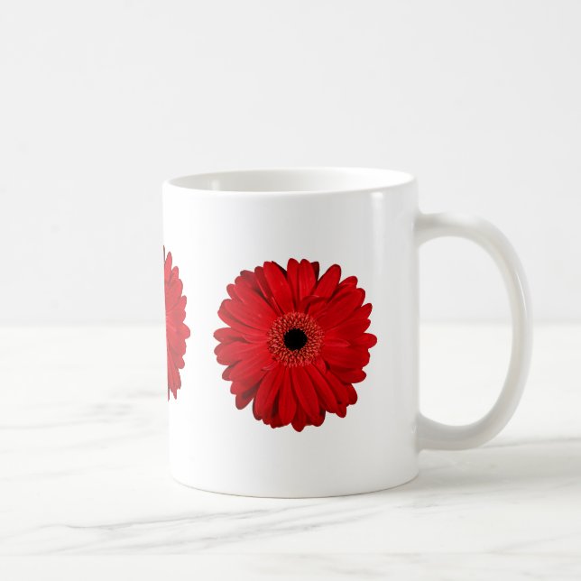 Red FLower Kaffemugg (Höger)