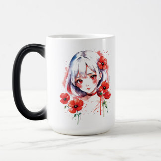 Red Flower Mugg
