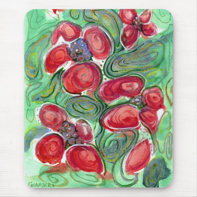 Red Flowers Fantasy Musmatta (Framsidan)