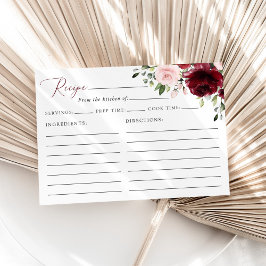 Red Flowers, Pink Flowers, Bridal Shower Recipe