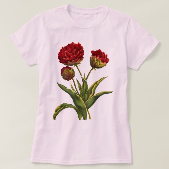Red Flowers T-Shirt (Design framsida)