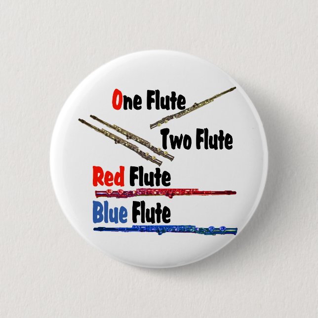 Red Flute Blue Flute Knapp (Framsida)