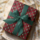 Red Foil Se Glitter Julgran Glam Presentpapper<br><div class="desc">Den här designen har skapats via digital grafik. Det kan vara personlig genom att klicka på anpassningsknappen och lägga till ett namn, initialer eller ord som du föredrar. Kontakta mig på colorflowcreations@gmail.com om du vill ha denna design på en annan produkt. Se fler av mina skapelser eller följ mig på...</div>