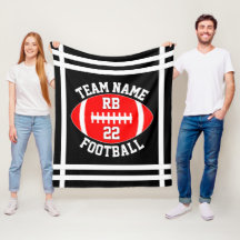 Red Football Team Namn Player Position och nummer
