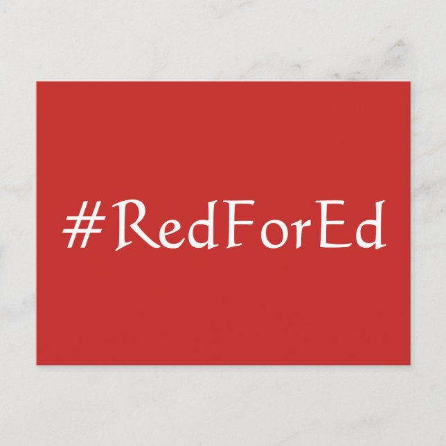 Red for Ed Vykort (Framsida)