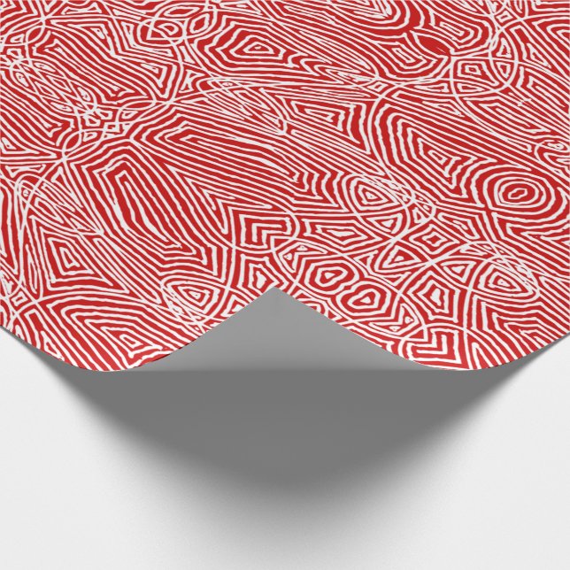 Red för skriptutskrifter presentpapper (Hörn)