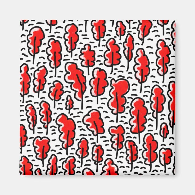 Red Forest Magnet (Framsidan)