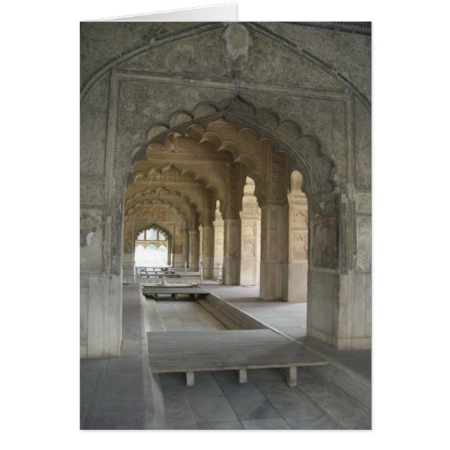 Red Fort Hälsningskort (Framsidan)