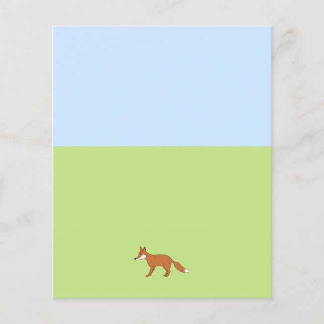 Red Fox. (Framsida)