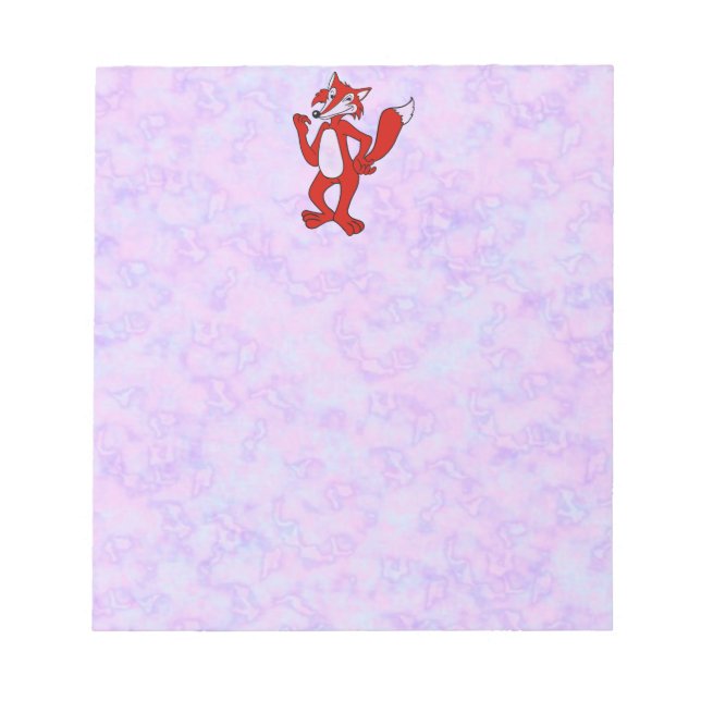 Red Fox Anteckningsblock (Framsida)