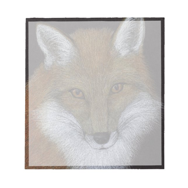 Red Fox Anteckningsblock (Framsida)