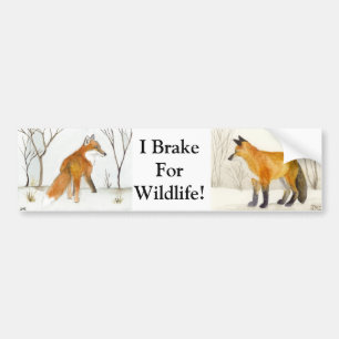 Red Fox Bildekal