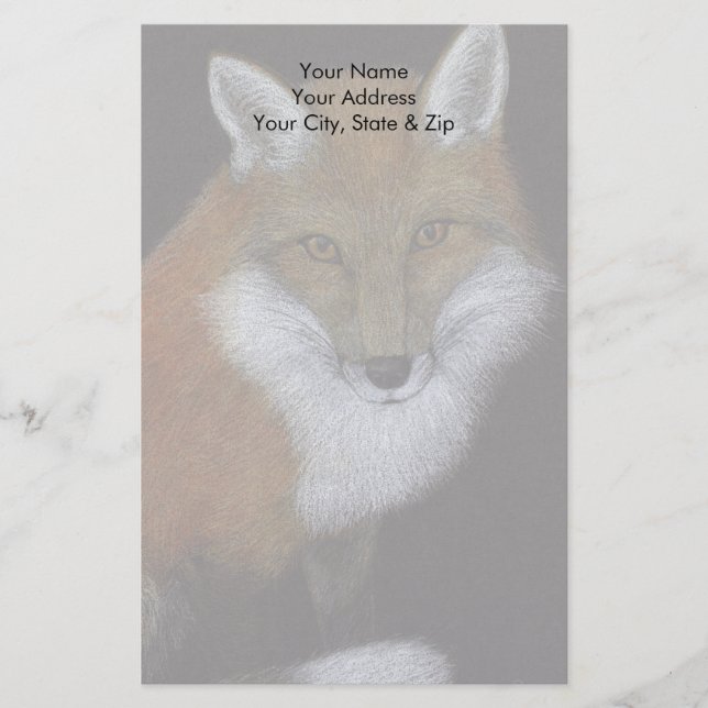 Red Fox Brevpapper (Framsida)