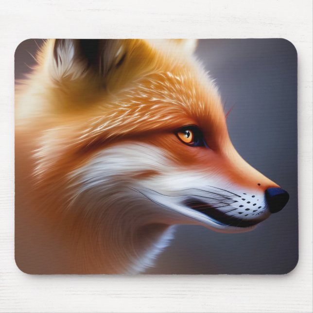Red Fox Close AI Art Musmatta (Framsidan)