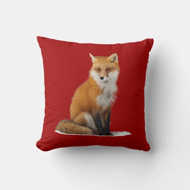 "Red Fox" Dekorativ kudde (Framsida)