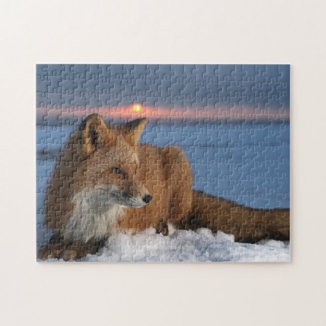 Red Fox Game Puzzle Pussel (Horisontell)