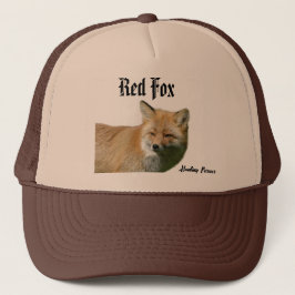 Red Fox Hat Keps