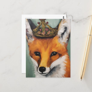Red Fox i Krona Vykort