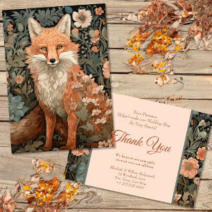 Red Fox i Victorian English Garden Tack Kort