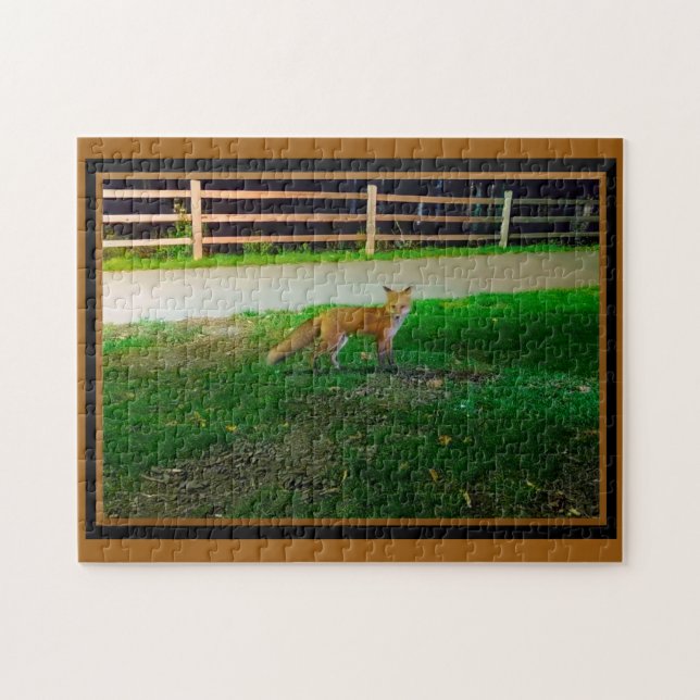Red Fox Jigszle Puzzle Pussel (Horisontell)