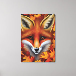 Red Fox-Kanvastryck Canvastryck
