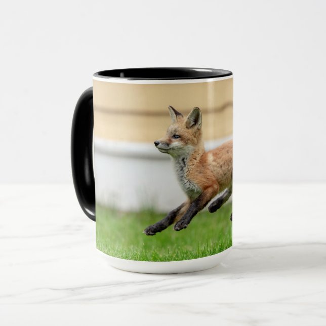 Red Fox Kit i Hudson Valley Mugg (Framsida vänster)