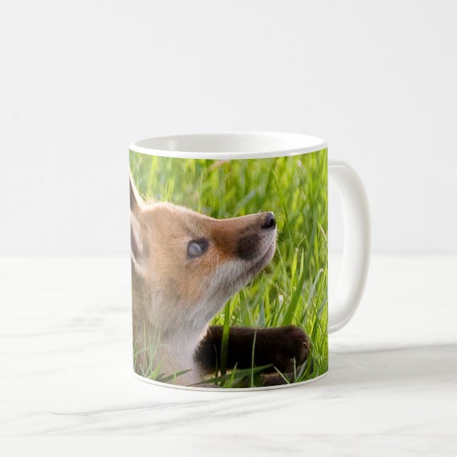Red Fox Kit Kaffemugg (Framsida höger)