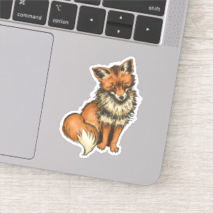 Red Fox Klistermärken