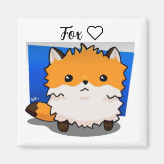 Red Fox Magnet