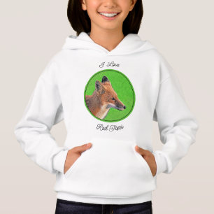 Red Fox-målning - Original Wildlife Art T Shirt