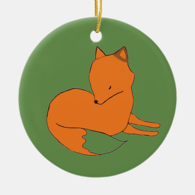 Red Fox Ornament Fox (Framsidan)